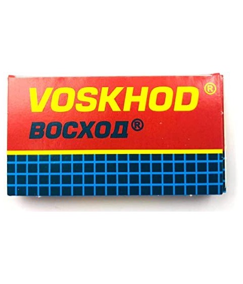 5 Cuchillas de afeitar Doble Hoja Voskhod Teflon Coated