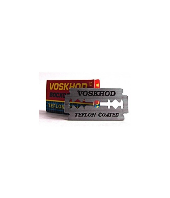 5 Cuchillas de afeitar Doble Hoja Voskhod Teflon Coated