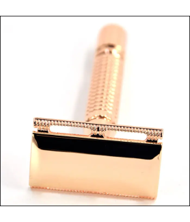 E Epsilon Rose Gold Safety Razor