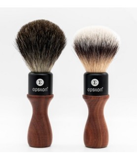 Epsilon Synthetic Shaving Brush African Blackwood 50/24mm