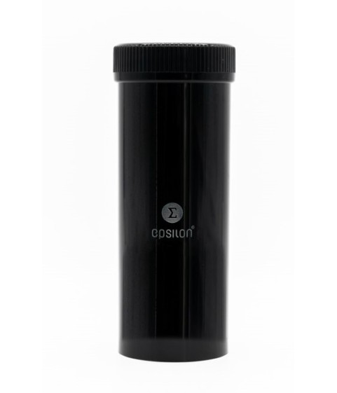 Epsilon Black Travel Tube Shaving Brush