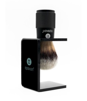 Epsilon Black Plastic Shaving Brush Holder