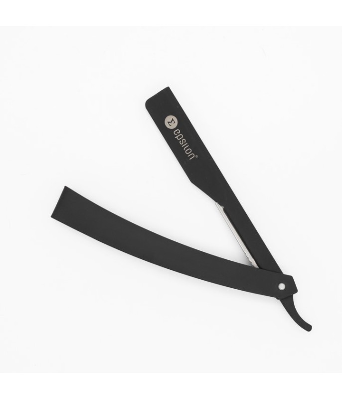 Epsilon Black Shaving Razor Leather Pouch