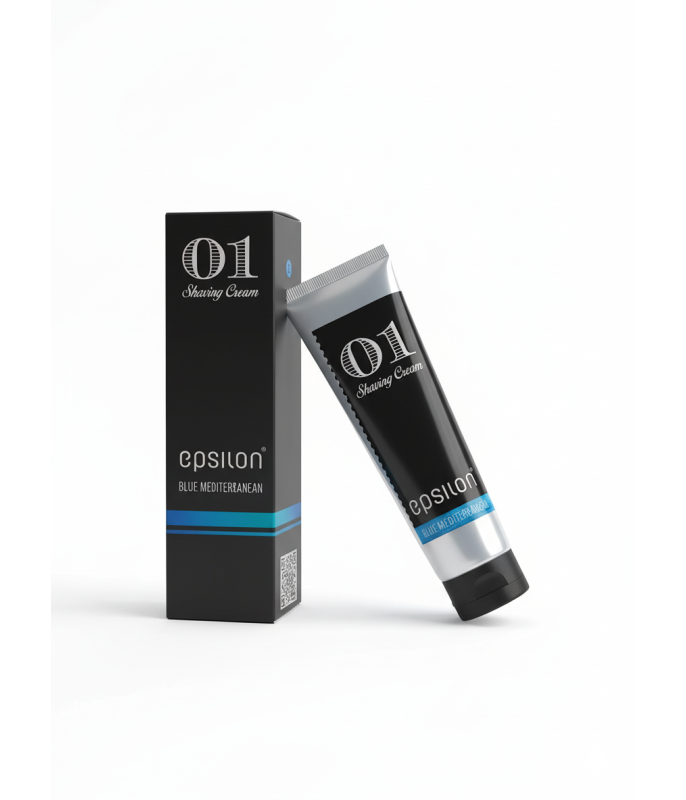 Epsilon Blue Mediterranean Shaving Cream Tube 150ml