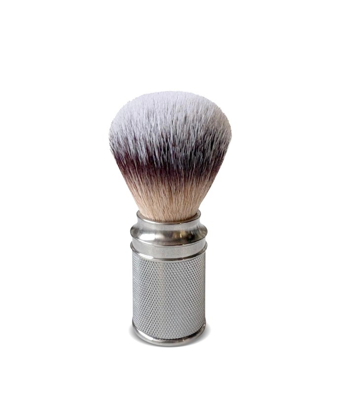 Brocha Afeitar Sintética Epsilon Mango Metálico Plata 50/24mm
