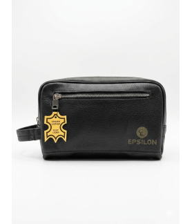 Neceser Epsilon Negro Dos Cremalleras Epsilon