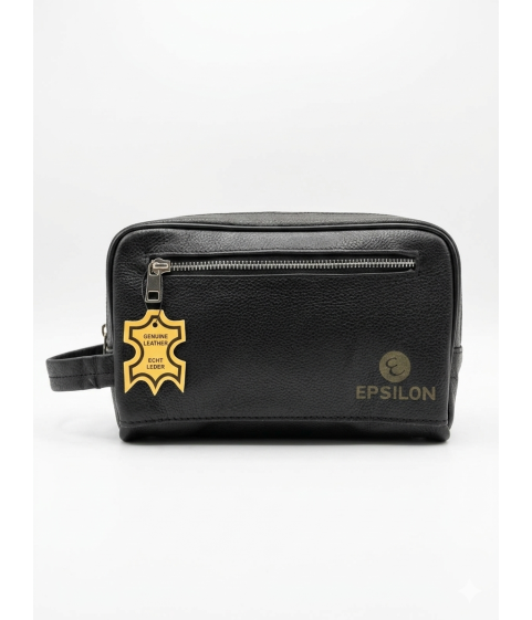 Neceser Epsilon Negro Dos Cremalleras Epsilon