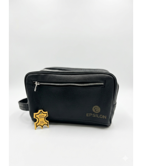 Neceser Epsilon Negro Dos Cremalleras Epsilon