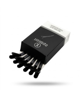 Epsilon Black Hair Clips (12 pcs)