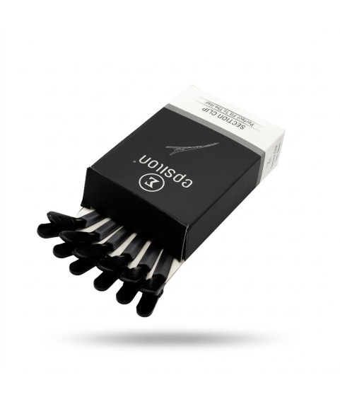 Pinza Negra Epsilon (12 Pcs)