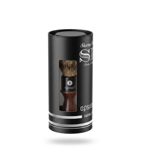 Epsilon Synthetic Shaving Brush African Blackwood 50/21mm