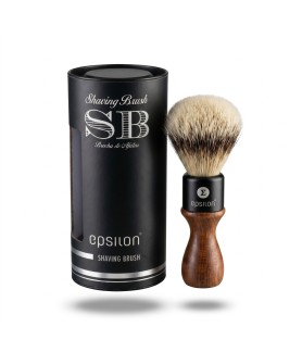 Brocha Afeitar Sintética Epsilon African Blackwood 50/21mm