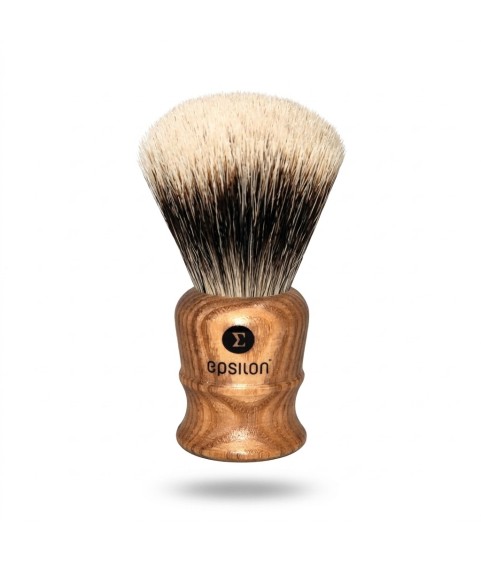 Brocha Afeitar Tejón Dos Bandas "Fan Shape" E Epsilon Madera 49/26mm