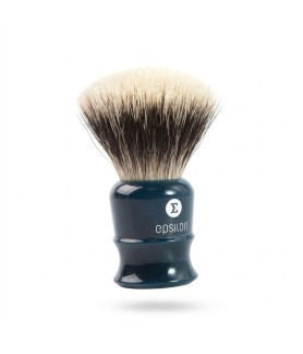 Epsilon Two Band Badger "Fan Shape" Shaving Brush Blue 49/26mm