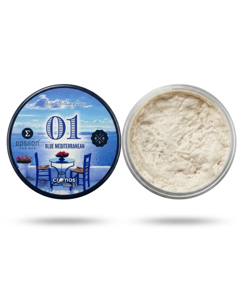 Epsilon x BBS Soaps Edition Blue Mediterranean Shaving Soap 127g