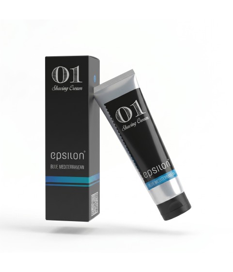 Epsilon Blue Mediterranean Shaving Cream Tube 150ml