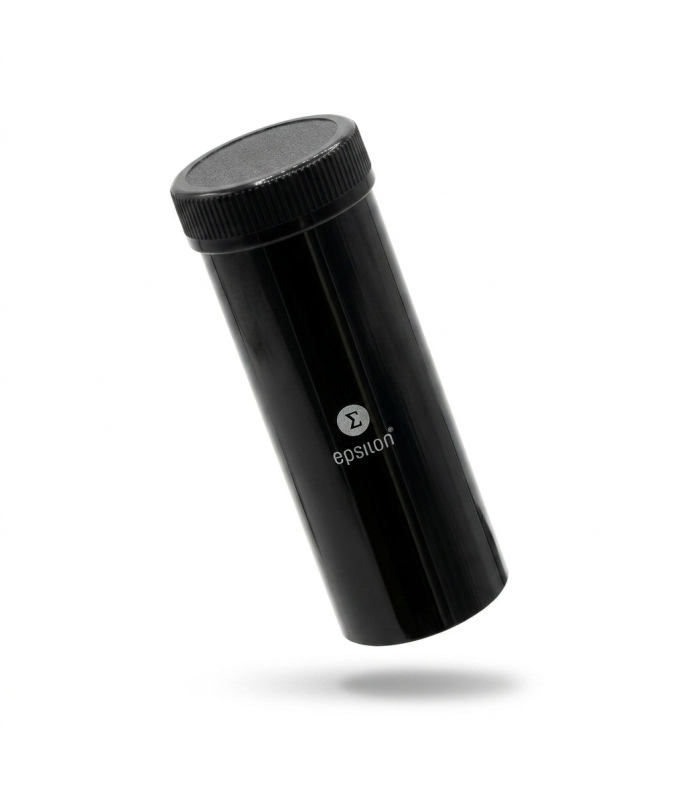 Tubo Viaje Negro Brocha de Afeitar Epsilon