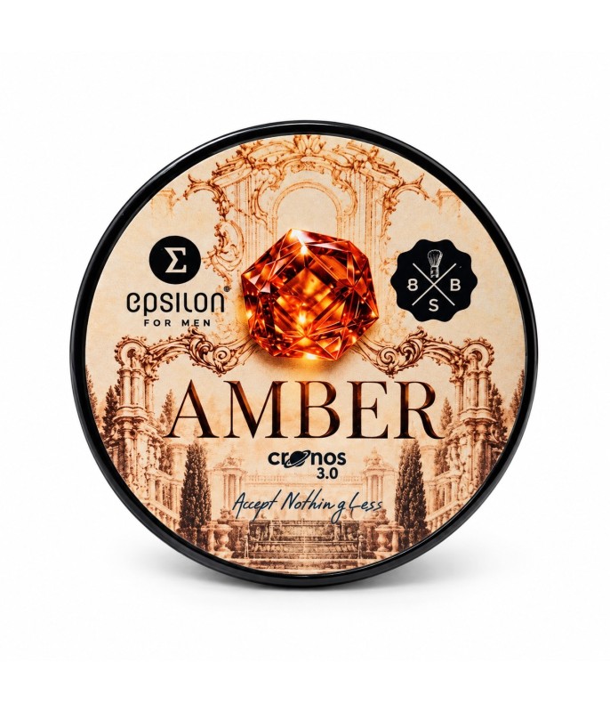 Epsilon Amber × BBS Soaps Shaving Soap 125gr